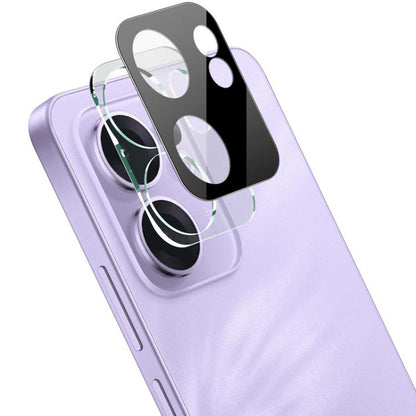 Techsuit Achtercamera Beschermfolie voor Oppo Reno13 FS 5G / Reno13 F 4G / Reno13 F, Gehard Glas, Zwart