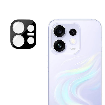 Techsuit Achtercamera Beschermfolie voor Oppo Reno16, Gehard Glas, Zwart