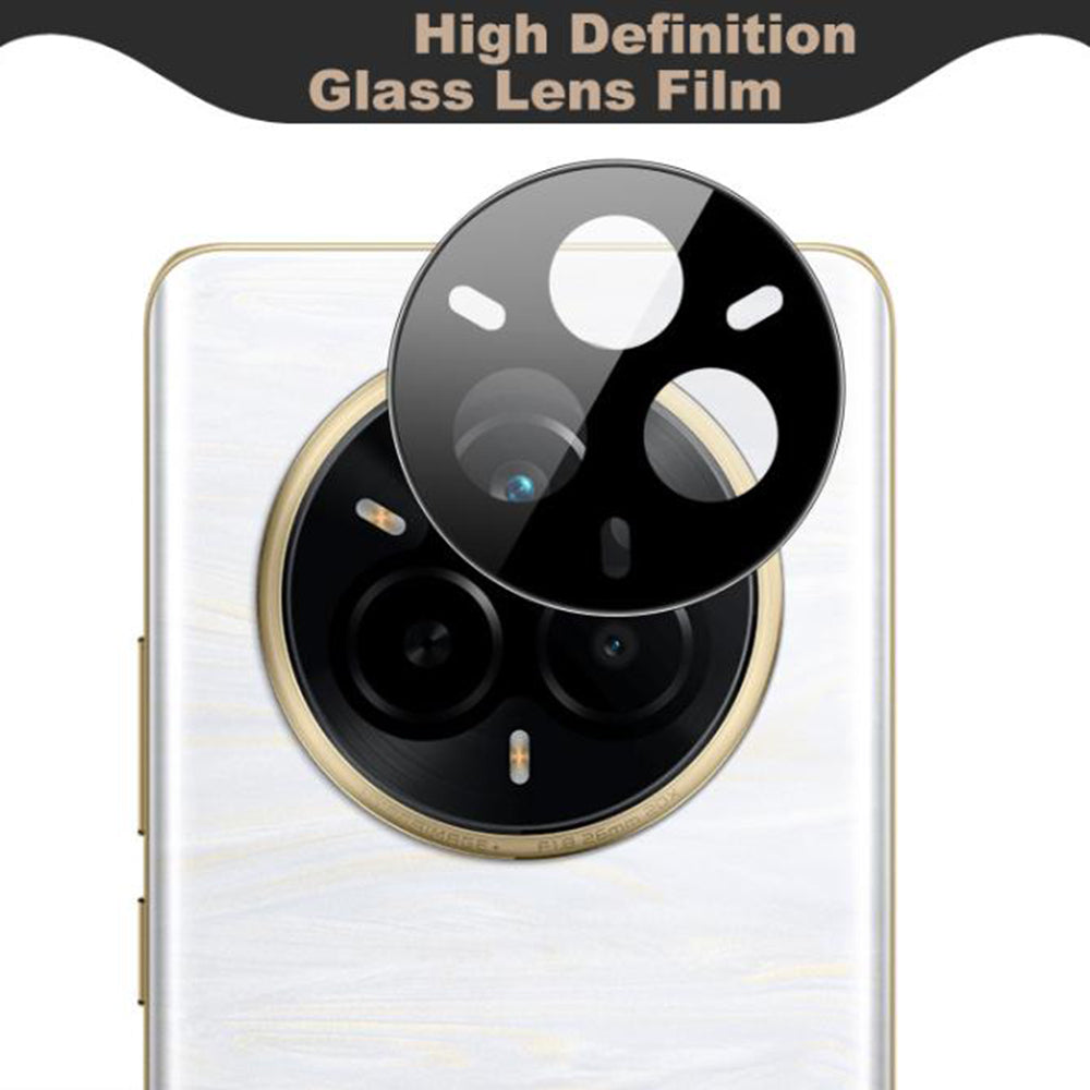 Techsuit Achtercamera Beschermfolie voor Realme 14 Pro, Gehard Glas, Zwart