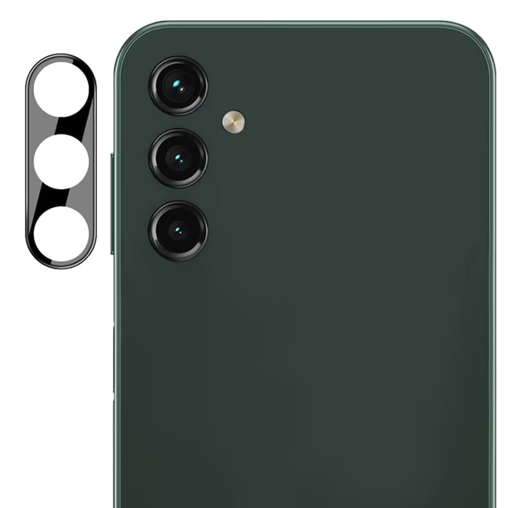 Techsuit Achtercamera Beschermfolie voor Samsung Galaxy A16 5G A166 / A16 4G A165, Gehard Glas, Zwart