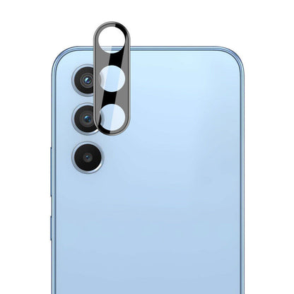 Beschermfolie Techsuit voor de achtercamera voor Samsung Galaxy A34 A346, Gehard Glas, Zwart