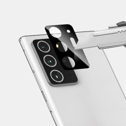 Techsuit achtercamera beschermfolie voor Samsung Galaxy Note 20 Ultra 5G N986 / Note 20 Ultra N985, gehard glas, zwart
