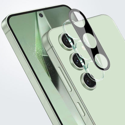 Techsuit Achtercamera Beschermfolie voor Samsung Galaxy S24 FE S721, Gehard Glas, Zwart