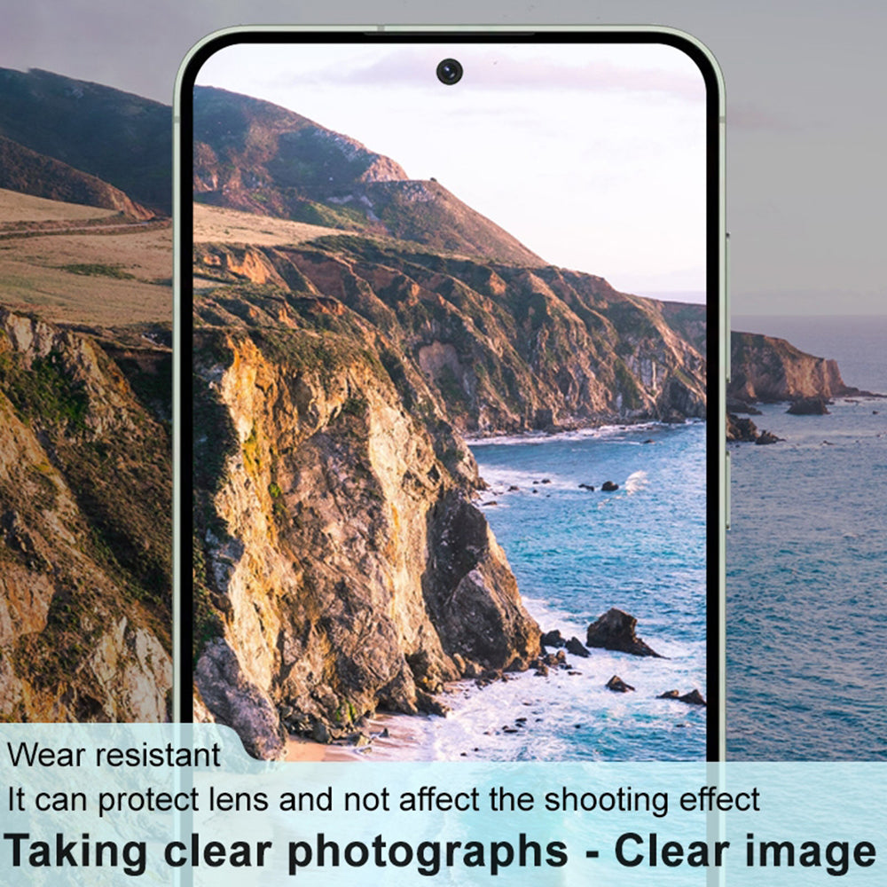 Techsuit Achtercamera Beschermfolie voor Samsung Galaxy S24 FE S721, Gehard Glas, Zwart