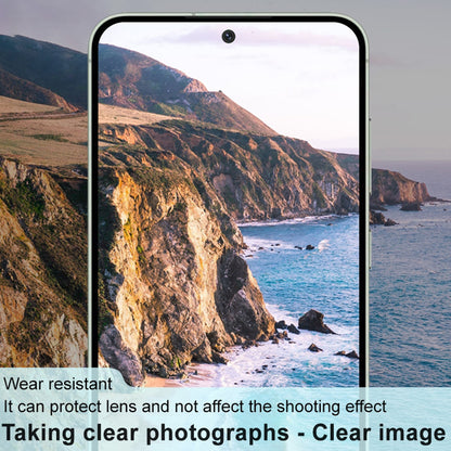 Techsuit Achtercamera Beschermfolie voor Samsung Galaxy S24 FE S721, Gehard Glas, Zwart