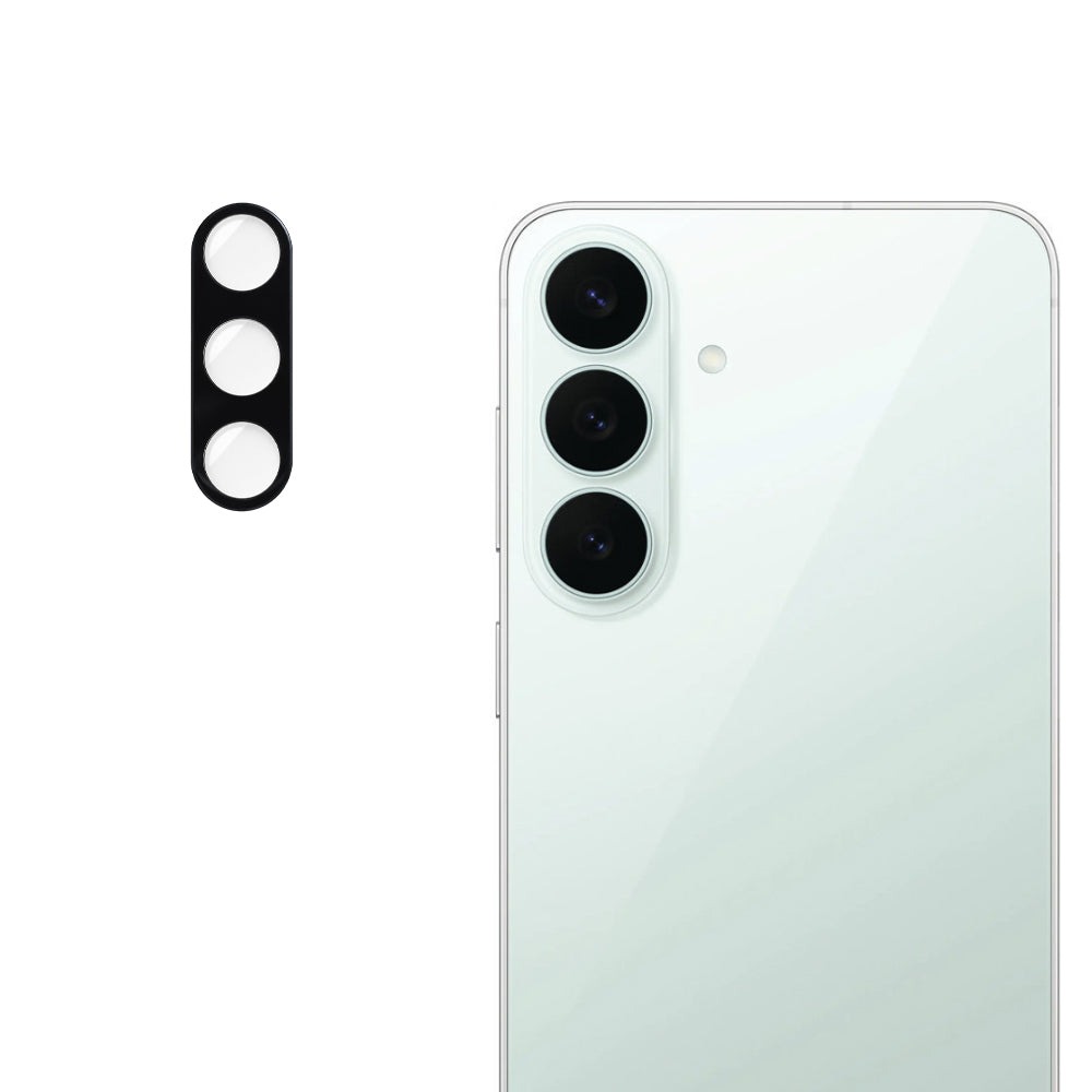 Techsuit beschermfolie voor de achtercamera van de Samsung Galaxy S26 FE S741, gehard glas, zwart