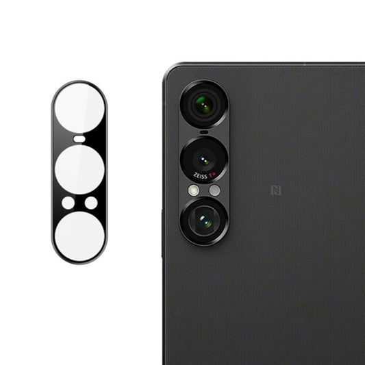 Techsuit Achtercamera Beschermfolie voor Sony Xperia 1 VII, Gehard Glas, Zwart