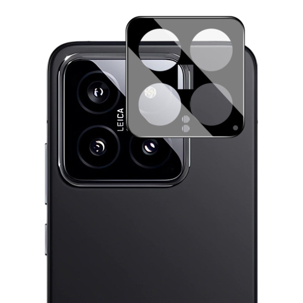 Techsuit Achtercamera Beschermfolie voor Xiaomi 14, Gehard Glas, Zwart