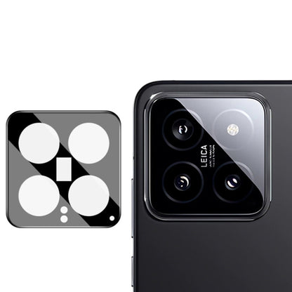 Techsuit Achtercamera Beschermfolie voor Xiaomi 14, Gehard Glas, Zwart