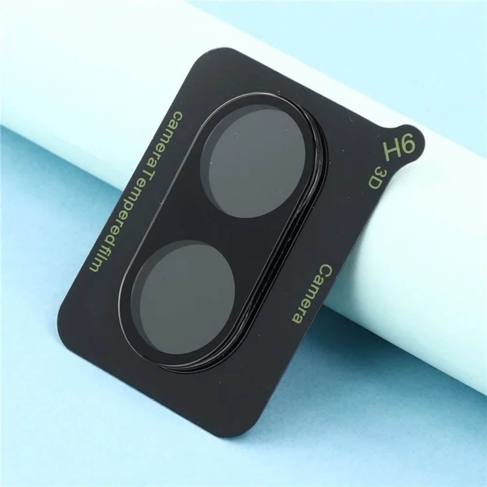 Techsuit Achtercamera Beschermfolie voor Xiaomi Poco X7 Pro, Gehard Glas, Zwart