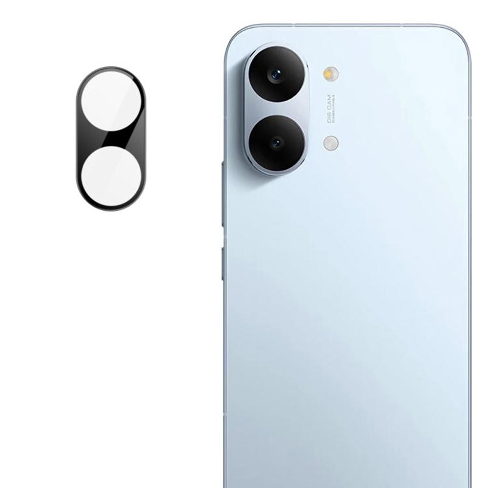 Beschermfolie Techsuit Achtercamera voor Xiaomi Poco X8 Pro Max, Gehard Glas, Zwart