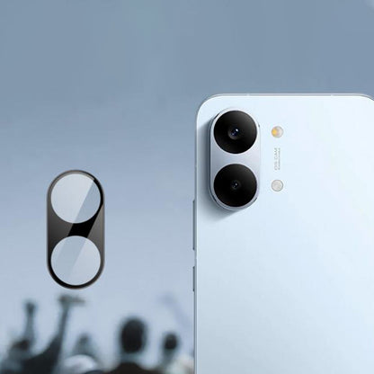 Beschermfolie Techsuit Achtercamera voor Xiaomi Poco X8 Pro Max, Gehard Glas, Zwart