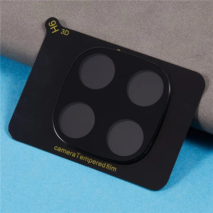 Techsuit Achtercamera Beschermfolie voor Xiaomi Redmi Note 14 Pro 4G, Gehard Glas, Zwart