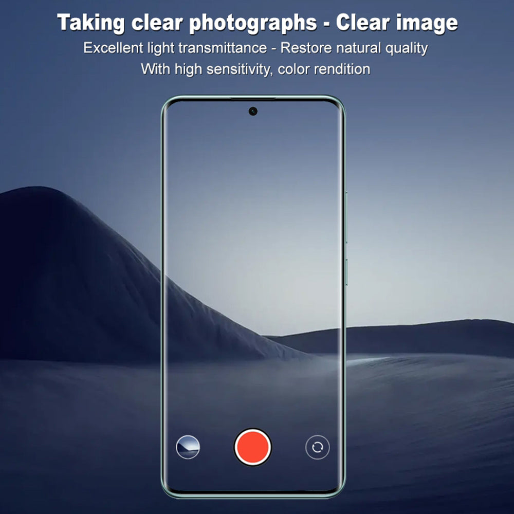 Techsuit Achtercamera Beschermfolie voor Xiaomi Redmi Note 14 Pro+ 5G, Gehard Glas, Zwart