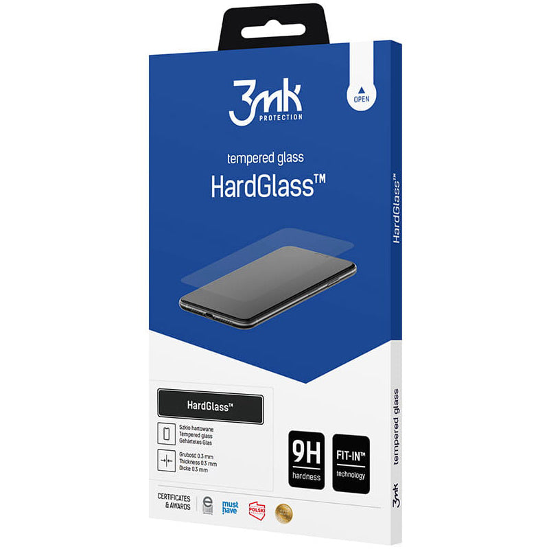 3MK HardGlass Screen Protector for Xiaomi Redmi 12C, Tempered Glass, Full Glue