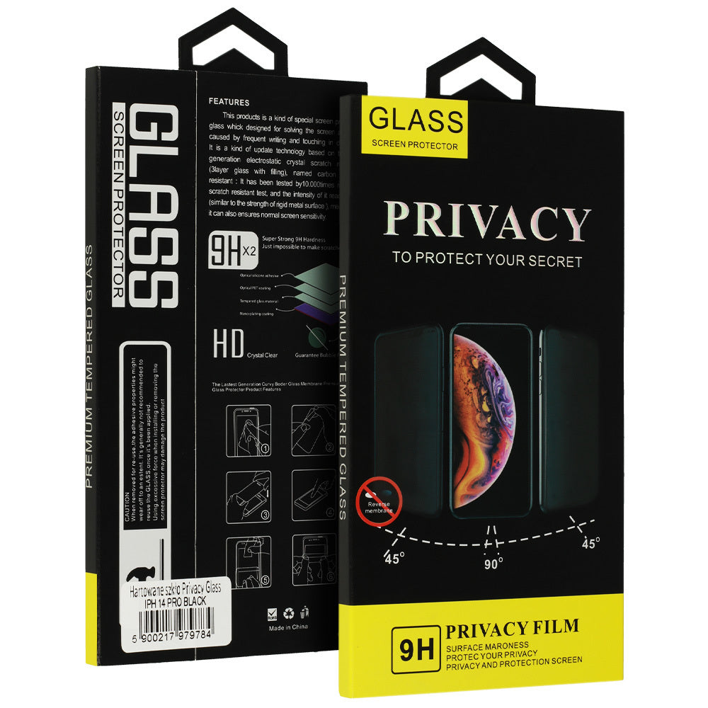 OEM Privacy Screen Protector for Samsung Galaxy Galaxy S22 Ultra 5G S908, Privacy Glass, Edge Glue 