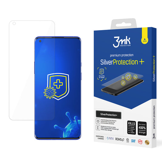 3MK Silver Protect+ Screen Protector for OnePlus 8 Pro, Plastic