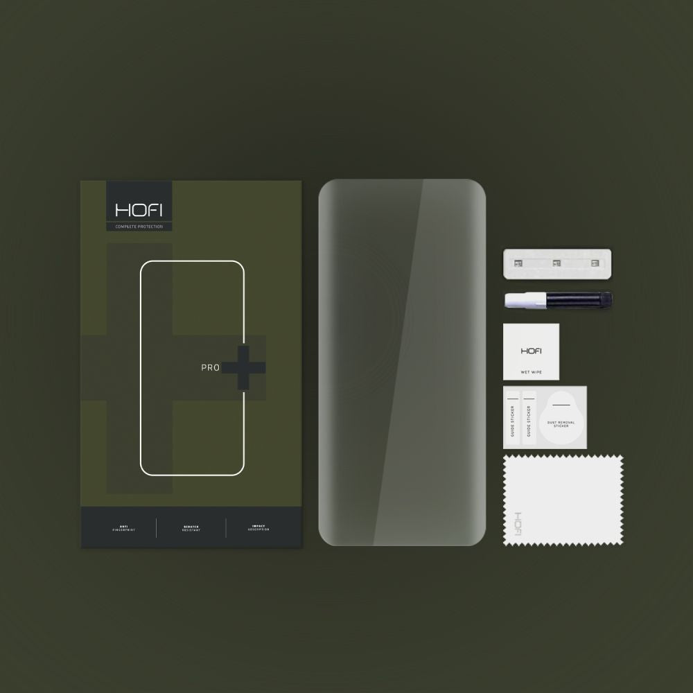 HOFI PRO+ Screen Protector voor Motorola Edge 40 Neo, beschermend glas, UV-lijm 