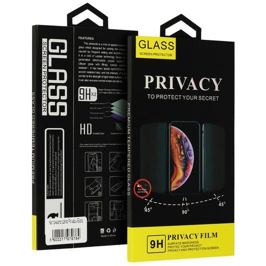 Screen Protector OEM Privacy Glass for Samsung Galaxy A54 A546, Full Glue, Privacy Glass