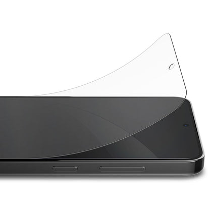 Beschermfolie Spigen Neo Flex voor Samsung Galaxy S24 S921, Plastic, Set van 2 stuks AFL07439