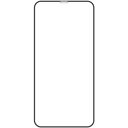 OEM Schermbeschermer voor Apple iPhone 11 Pro Max / XS Max, Afgeschermd glas, volledige lijm, 21D, zwart