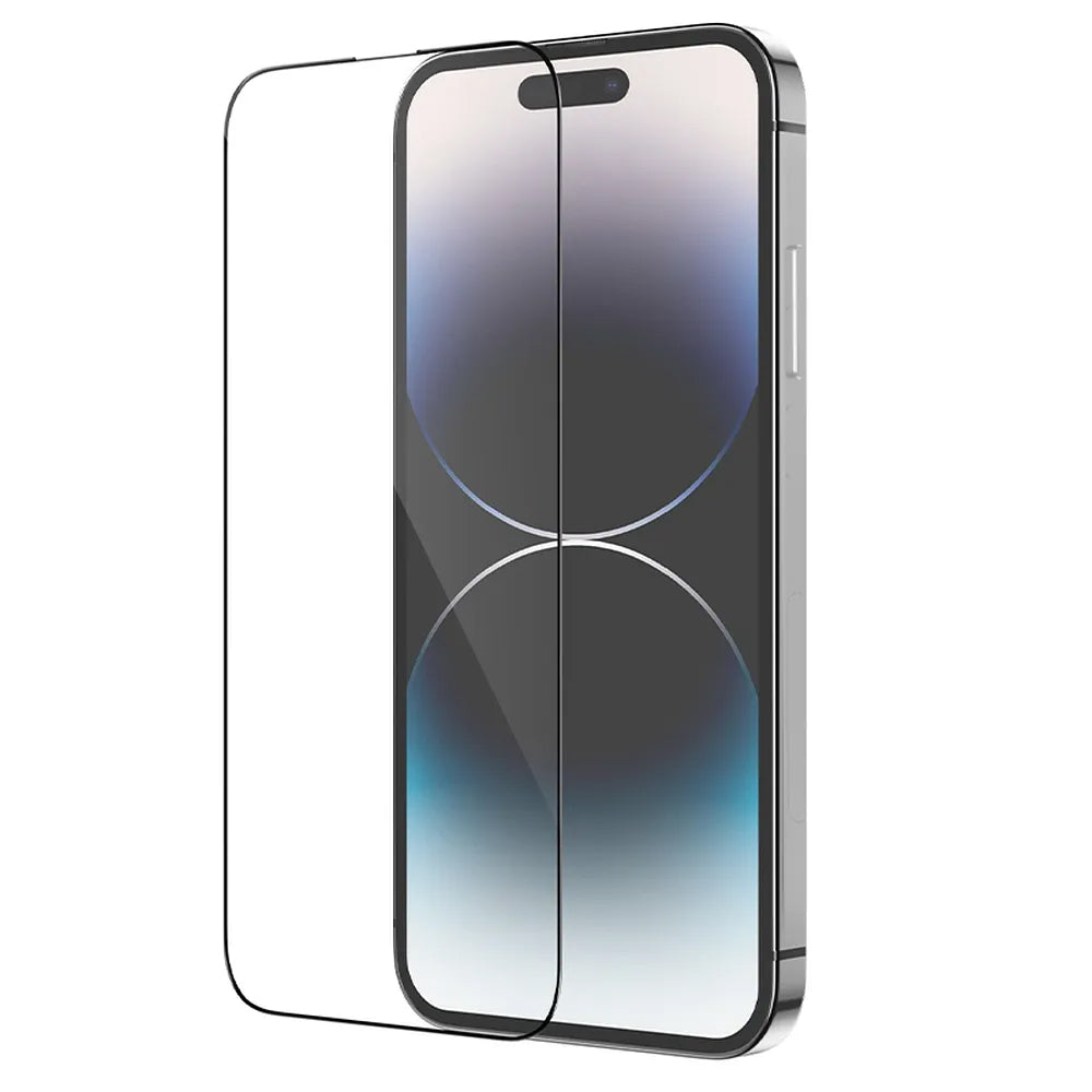 Beschermfolie HOCO voor Apple iPhone 14 Pro Max, Gehard Glas, Volledige Lijm, Set van 25 stuks, Zwart