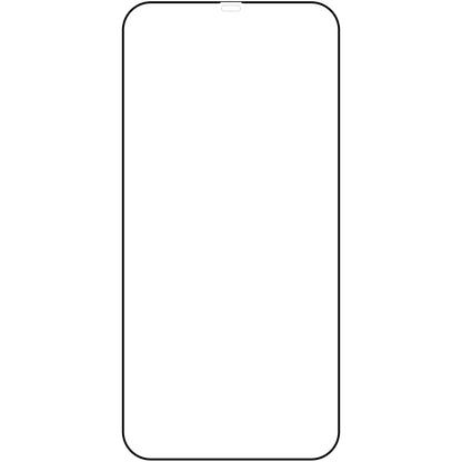 OEM Schermbeschermer voor Apple iPhone 11 Pro / XS / X, Afgeschermd glas, volledige lijm, zwart 