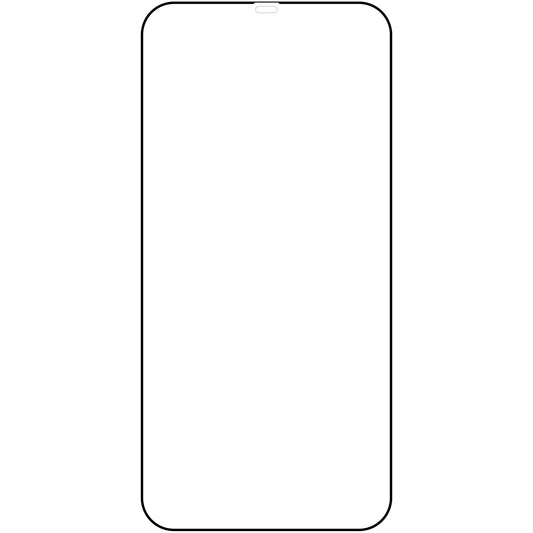 OEM Schermbeschermer voor Apple iPhone 11 Pro / XS / X, Afgeschermd glas, volledige lijm, zwart 