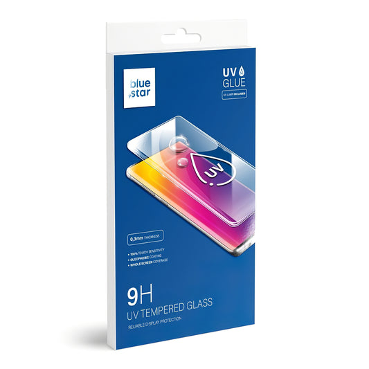 Blue Star Screen Protector voor Samsung Galaxy S23 Ultra S918, beschermend glas, UV-lijm 