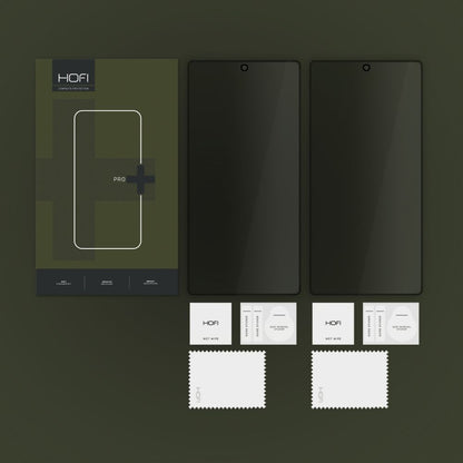 Privacy Screen Protector HOFI Glass PRO+ voor Samsung Galaxy S25 Ultra S938, Gehard Glas, Volledige Lijm, Set van 2 stuks