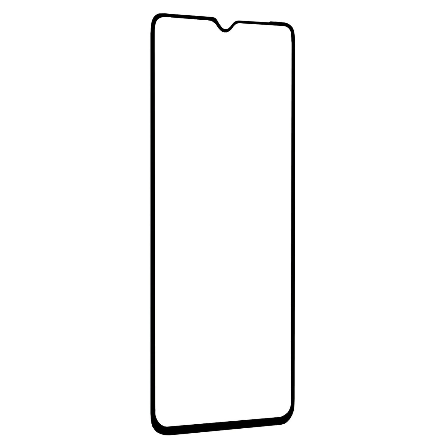 Beschermfolie Blue Shield voor Xiaomi Poco C75 5G / C75 / Redmi 14C, Gehard Glas, Volledige Lijm, Hoesvriendelijk, Zwart