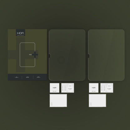 HOFI PRO+ schermbeschermfolie voor Apple iPad (2025) / (2022), gehard glas, volledige lijm, set van 2 stuks