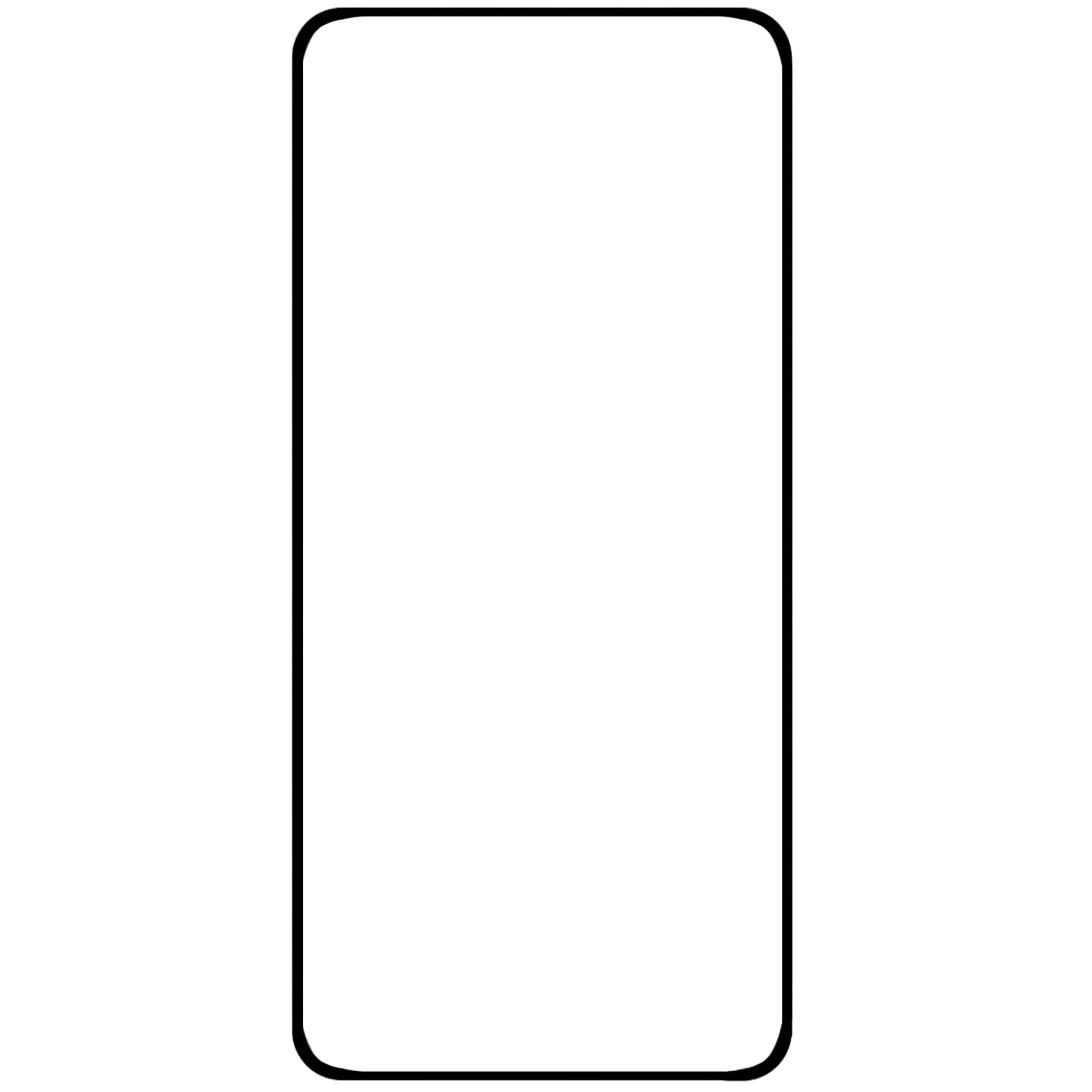OEM schermbeschermfolie voor Xiaomi Redmi Note 14 Pro 5G, gehard glas, full glue, 5D, zwart