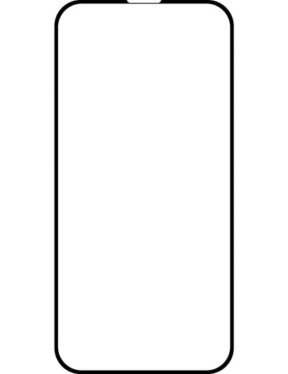OEM schermbeschermfolie voor Apple iPhone 16 Pro Max, gehard glas, volledige lijm, set van 10 stuks, 9D, zwart