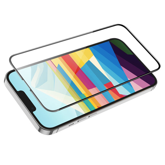 Schermbeveiligingsfolie HOCO G16 voor Apple iPhone 16 / 15, Gehard Glas, Volledige Lijm, 5D, Zwart