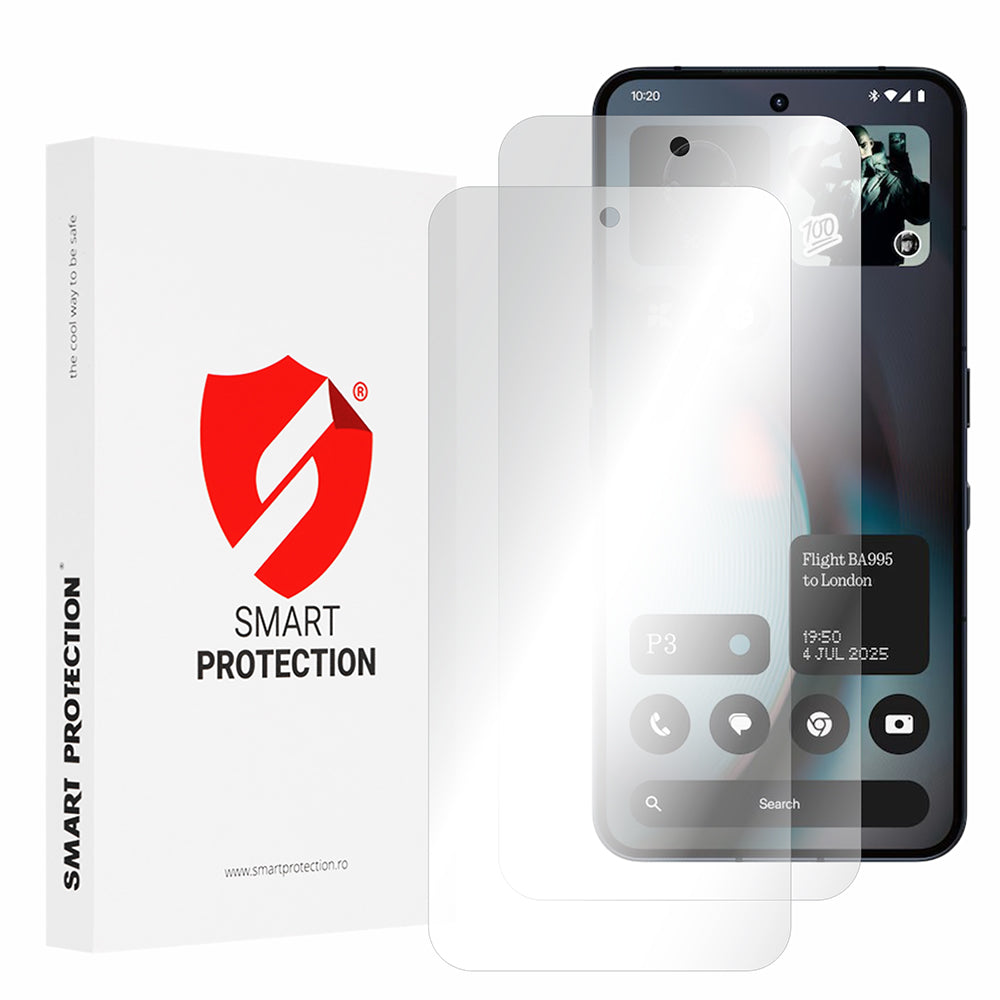 Smart Protection Premium Classic schermbeschermfolie voor Nothing Phone (3), plastic, set van 2 stuks