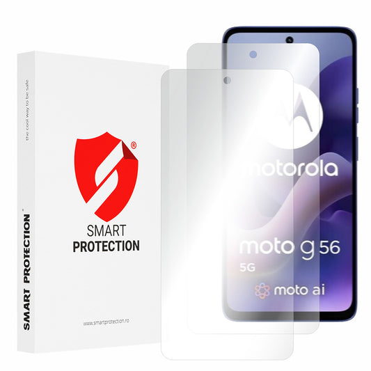 Smart Protection Premium Classic schermbeschermfolie voor Motorola Moto G56, plastic, set van 2 stuks