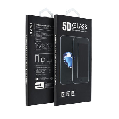 OEM Screen Protector Film for Samsung Galaxy A17 4G / A17 5G / A16 5G A166 / A16 4G A165, Tempered Glass, Full Glue, 5D, Black