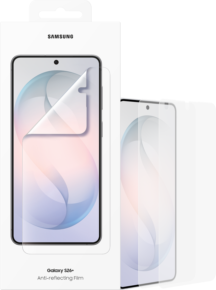 Beschermfolie Anti-reflecterend Scherm voor Samsung Galaxy S26 Plus S947, Plastic, Set van 2 stuks EF-US947CTEGWW