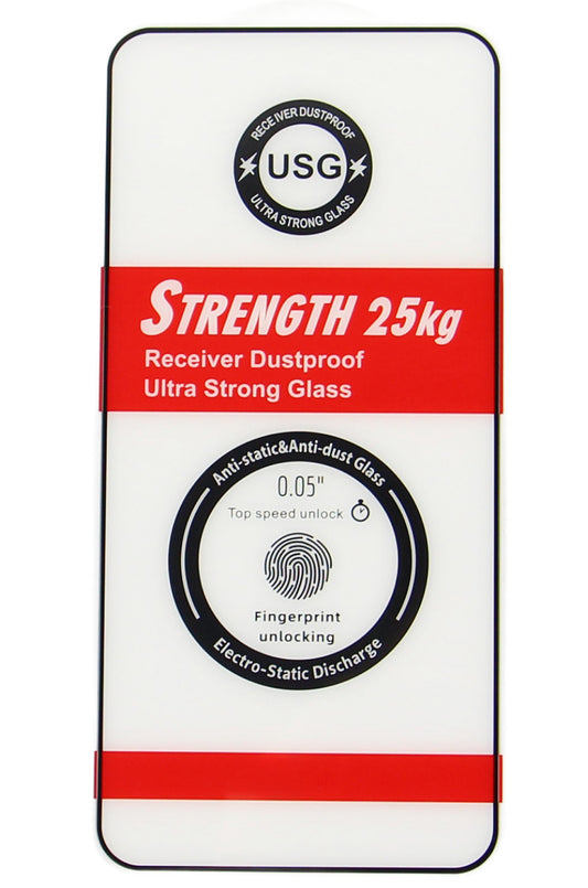 OEM Ultra Strong 25KG schermbeschermfolie voor Samsung Galaxy S26 S942, gehard glas, volledige lijm, 2.5D, zwart