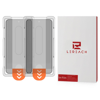 Privacy Screen Protector Lereach voor Xiaomi 17T Pro, Gehard Glas, Volledige Lijm, Set van 2 stuks