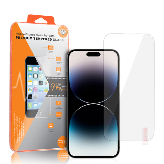 OEM Orange schermbeschermfolie voor Apple iPhone 18 Pro Max / 17 Pro Max / 16 Pro Max, gehard glas, volledige lijm