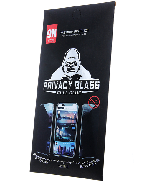 OEM Privacy Screen Protector Film for Apple iPhone 18 Pro Max, Tempered Glass, Full Glue