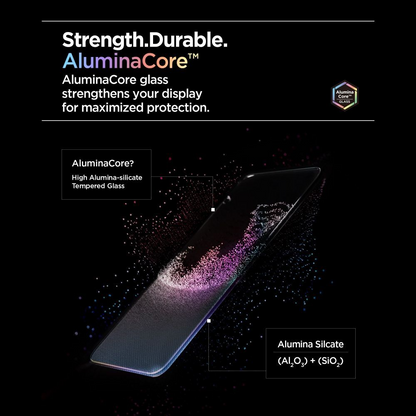Beschermfolie Scherm Spigen GlastR Align Master Slim voor Apple iPhone 17 Pro Max, Gehard Glas, Volledige Lijm, Set van 3 stuks AGL10099