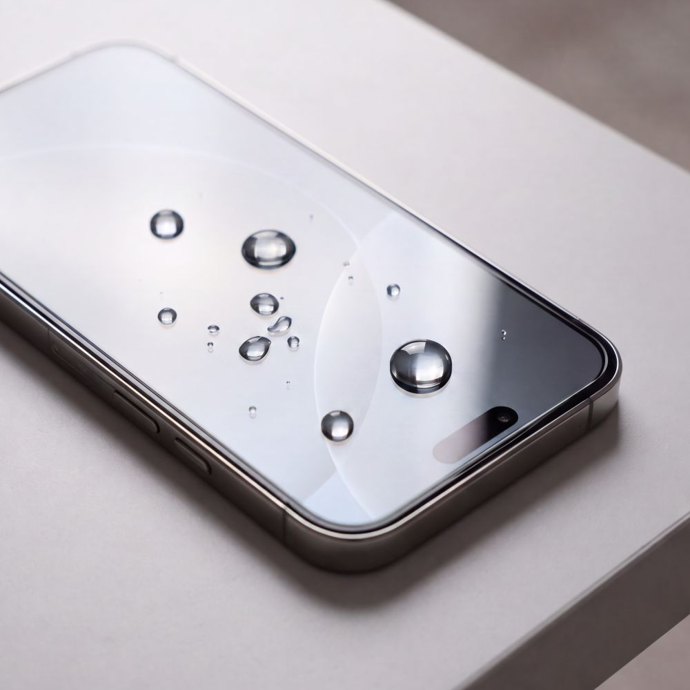 Privacy Tech-Protect OneTouch schermbeschermfolie voor Apple iPhone 18 Pro, gehard glas, volledige lijm, set van 2 stuks