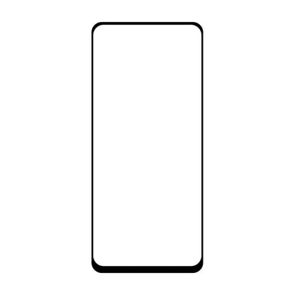 OEM Scherm Beschermer voor Samsung Galaxy A54 A546, Afgeschermd Glas, Volledig Gelijmd, 10D, Zwart