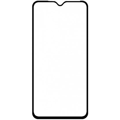 OEM-schermbeschermer voor Oppo A58 5G / A58x / A78 5G, glazen scherm, volledig gelijmd, 6D, zwart 