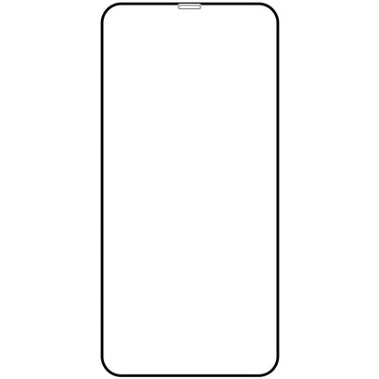 OEM Schermbeschermer voor Apple iPhone 11 Pro / XS / X, Afgeschermd glas, volledige lijm, 21D, zwart