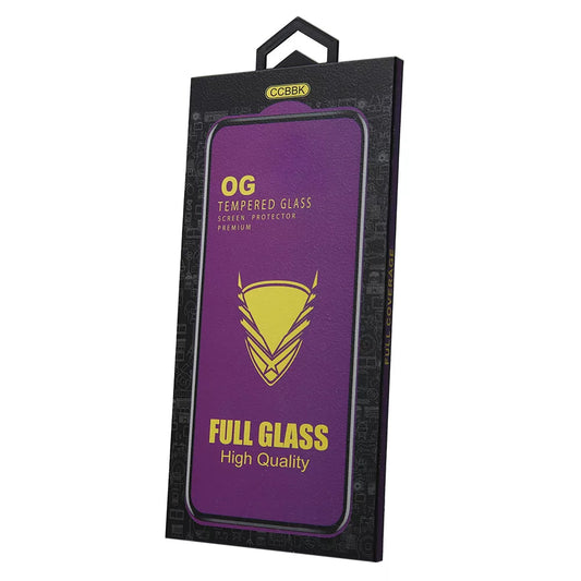 OEM OG Premium Screen Protector voor Samsung Galaxy A35 5G A356, Glass Shield, volledige lijm, zwart