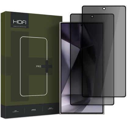 Privacy Screen Protector HOFI Glass PRO+ voor Samsung Galaxy S25 Ultra S938, Gehard Glas, Volledige Lijm, Set van 2 stuks